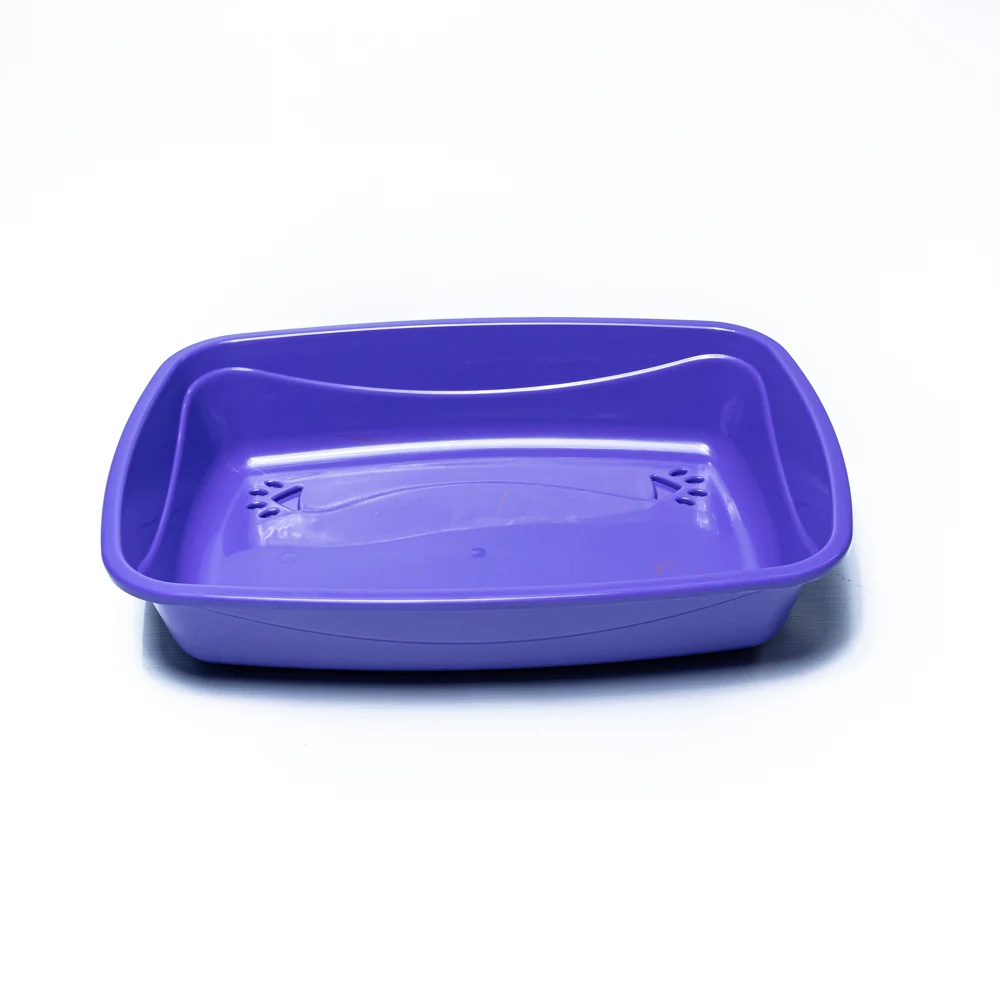 Bandeja Higiênica Alta Master Cat Pet Injet Grande Preta