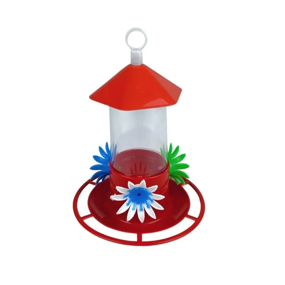 Bebedouro para Beija-Flor com Poleiro e Bandeja