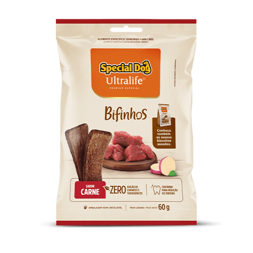 Bifinho Special Dog Ultralife Carne 400g