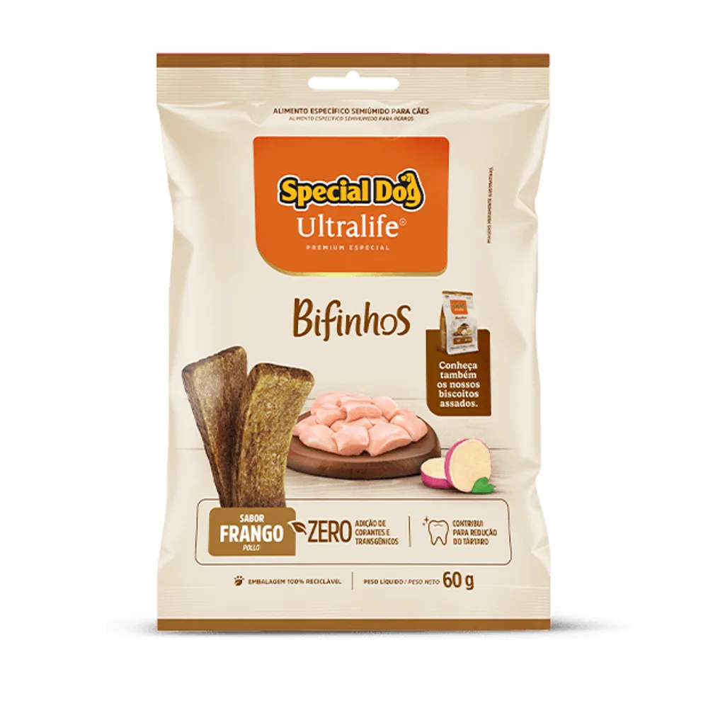 Bifinho Special Dog Ultralife Frango 400g