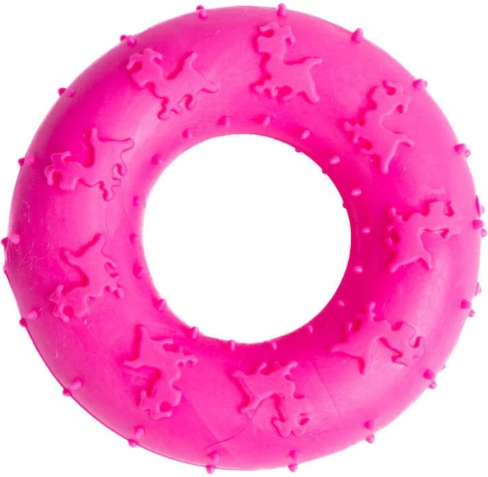 Brinquedo Tex de Borracha Argola com Pinos 8,5cm