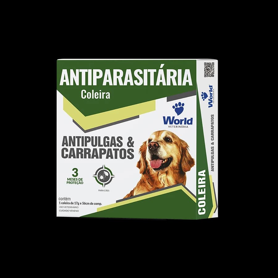 Coleira Antiparasitária Dug's Cães 17g