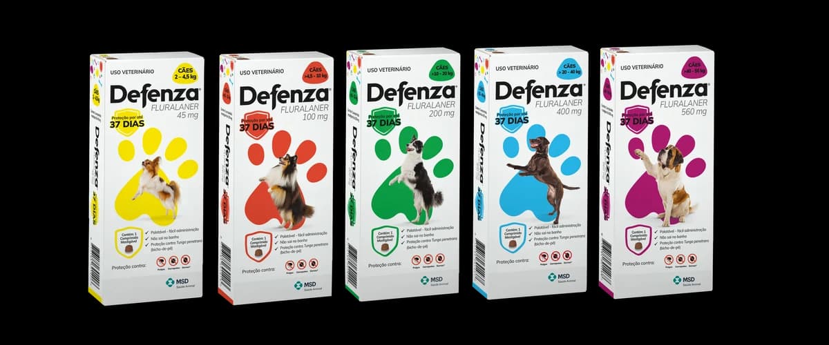 Defenza 1-Month 100mg Cães de 4,5 a 10kg