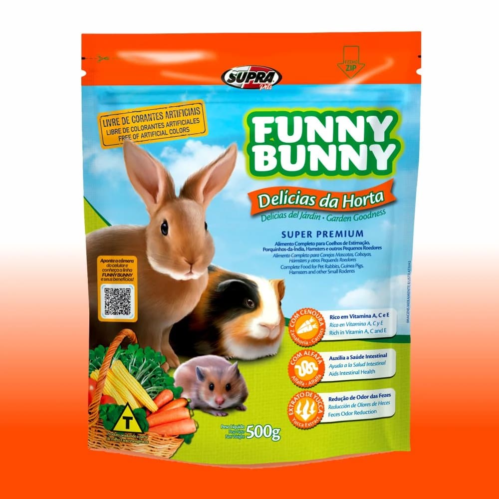 Funny Bunny Delícias da Horta 500g