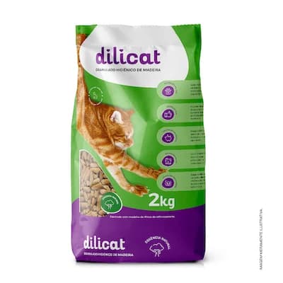 Granulado Higiênico de Madeira Dilicat