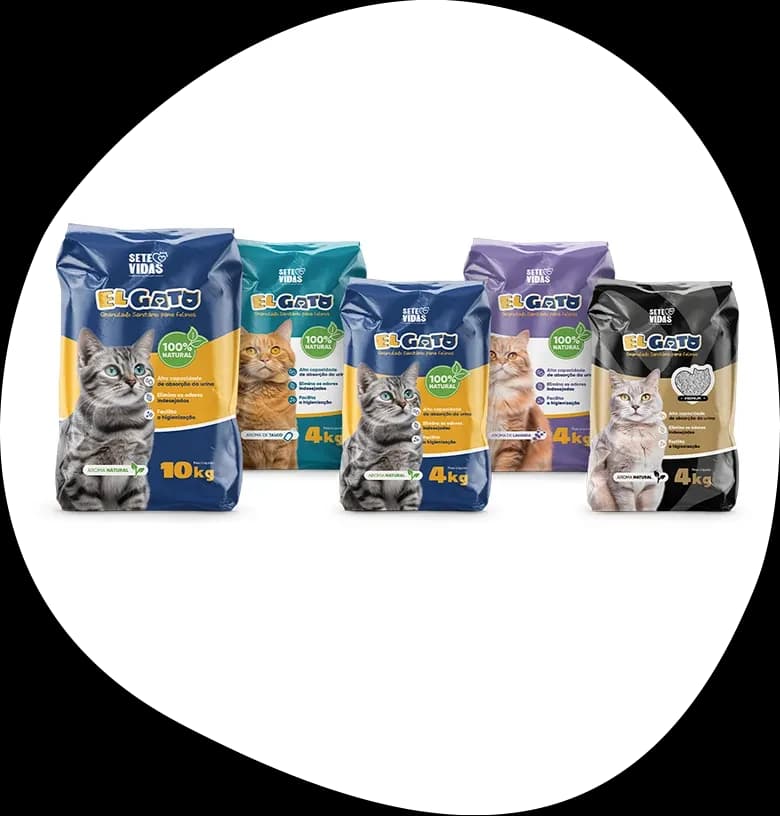 Granulado Sanitário El Gato Gatos 4kg