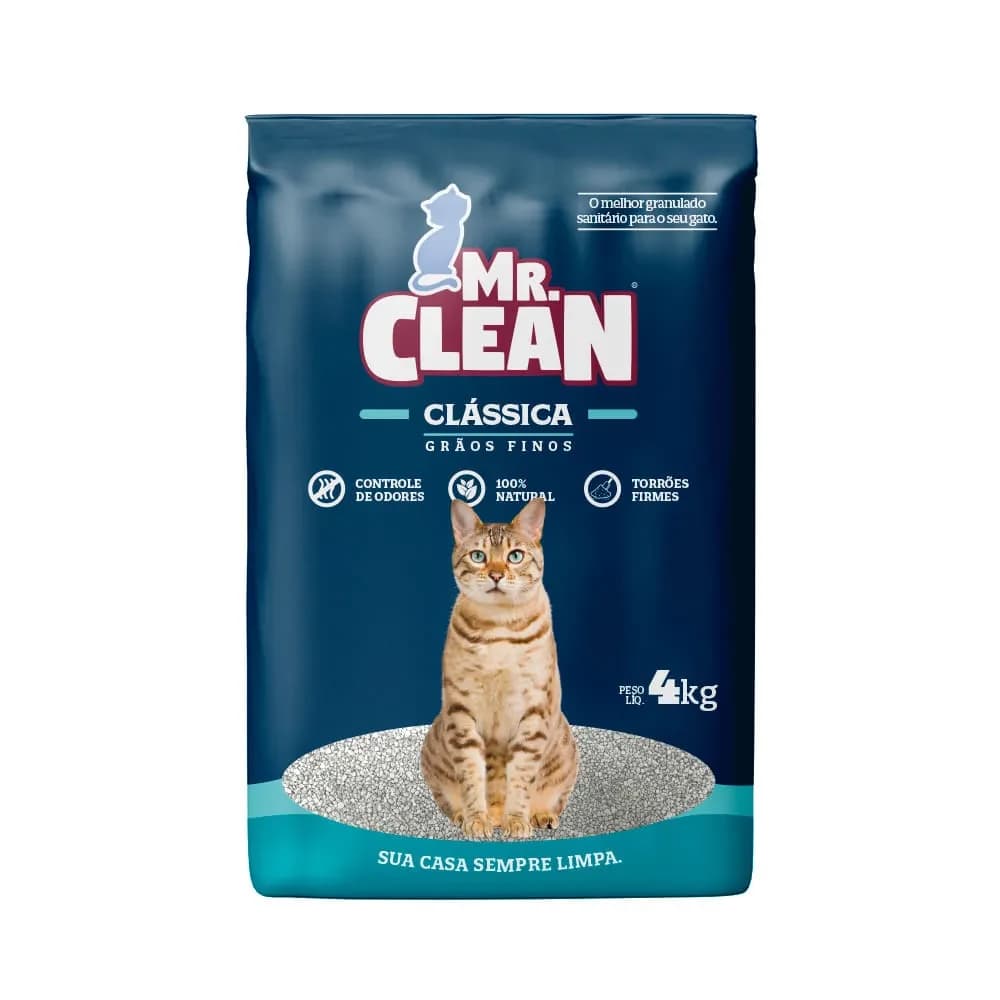 Granulado Sanitário Mr Clean Clássica 4kg