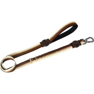 Guia São Pet Degradê com Amortecedor M Marrom 110x2cm