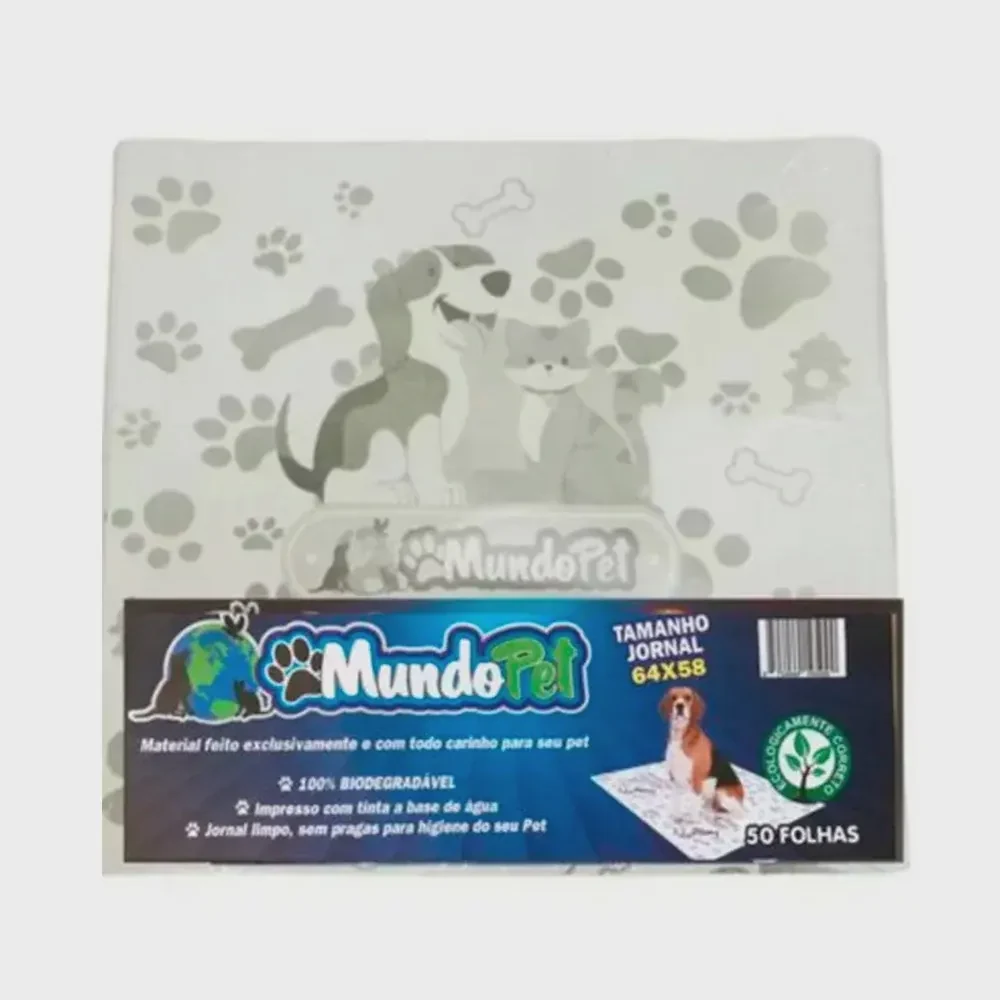 Jornal para Pet Estampado 50 Folhas