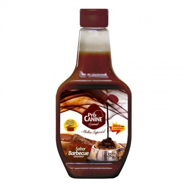 Molho Especial Pró Canine Gourmet Barbecue 250g