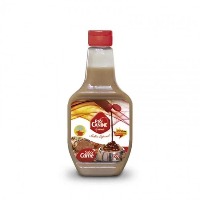 Molho Especial Pró Canine Gourmet Carne 250g
