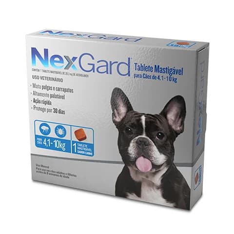 NexGard M Cães 4,1 a 10kg