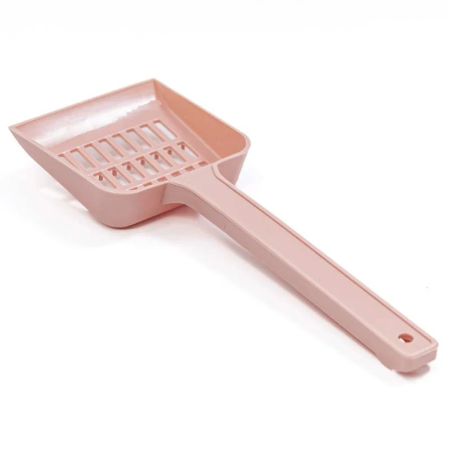 Pá Plástica Higiênica São Pet Rosé 28x10 cm
