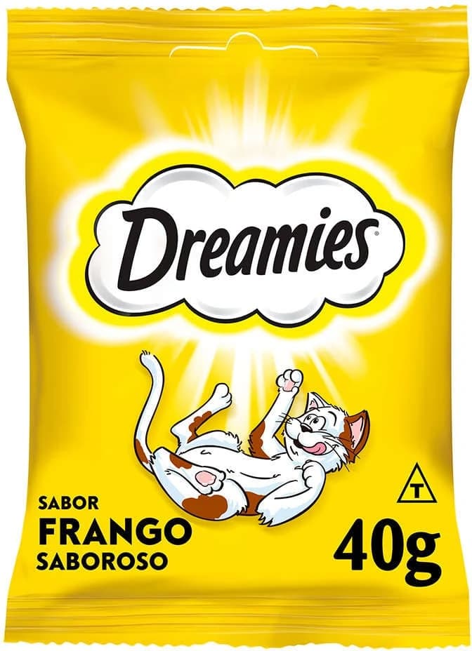Petisco Dreamies Gatos Frango