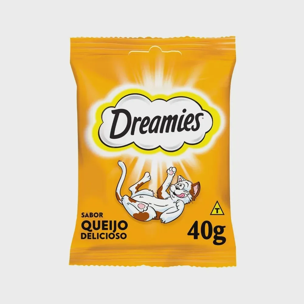 Petisco Dreamies Gatos Queijo