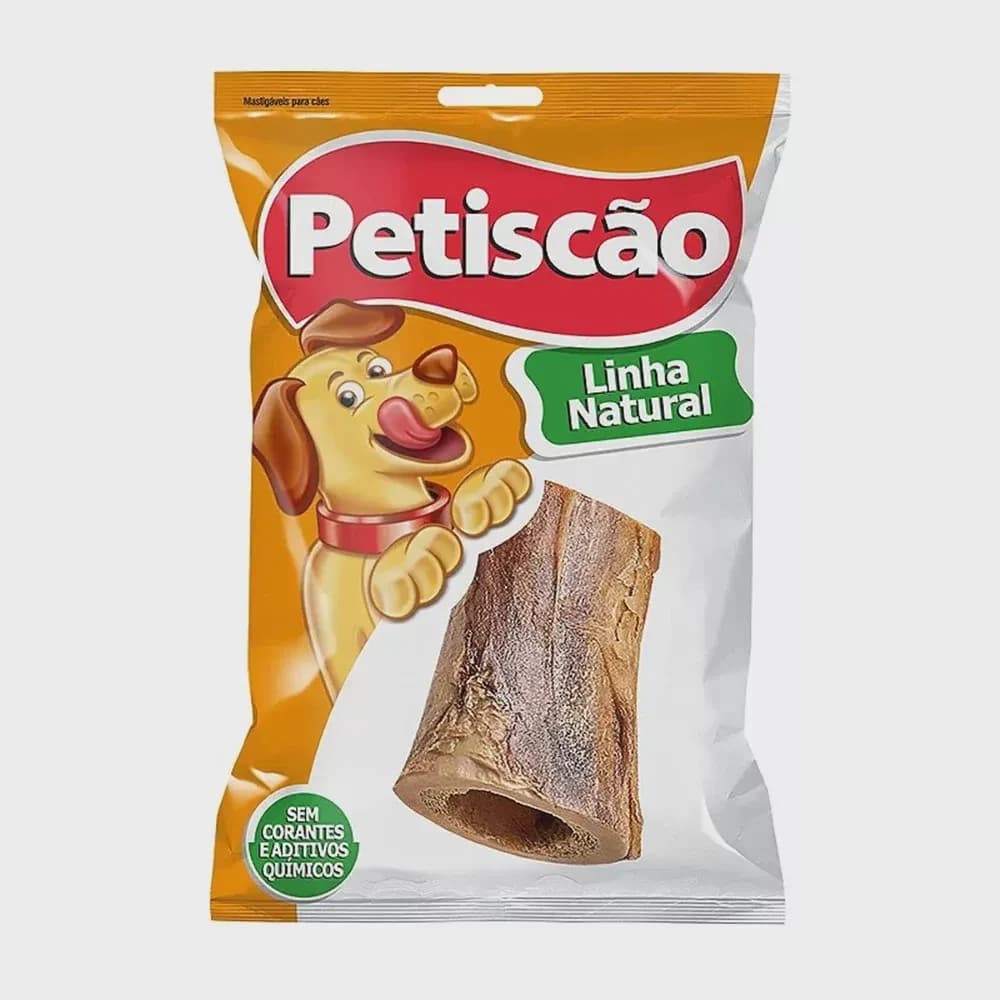 Petisco Osso Tubinho Defumado 5 a 6 Polegadas