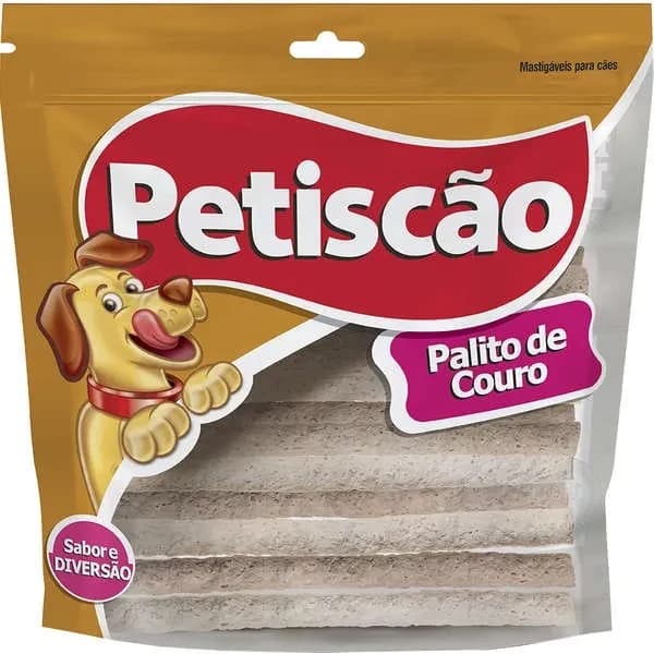 Petisco Petiscão Palito de Couro G 1kg