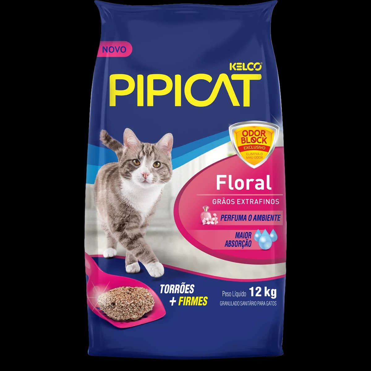 Pipicat Perfumado Floral 12kg