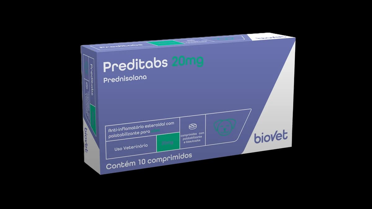 Preditabs 20mg Anti-inflamatório Cães e Gatos
