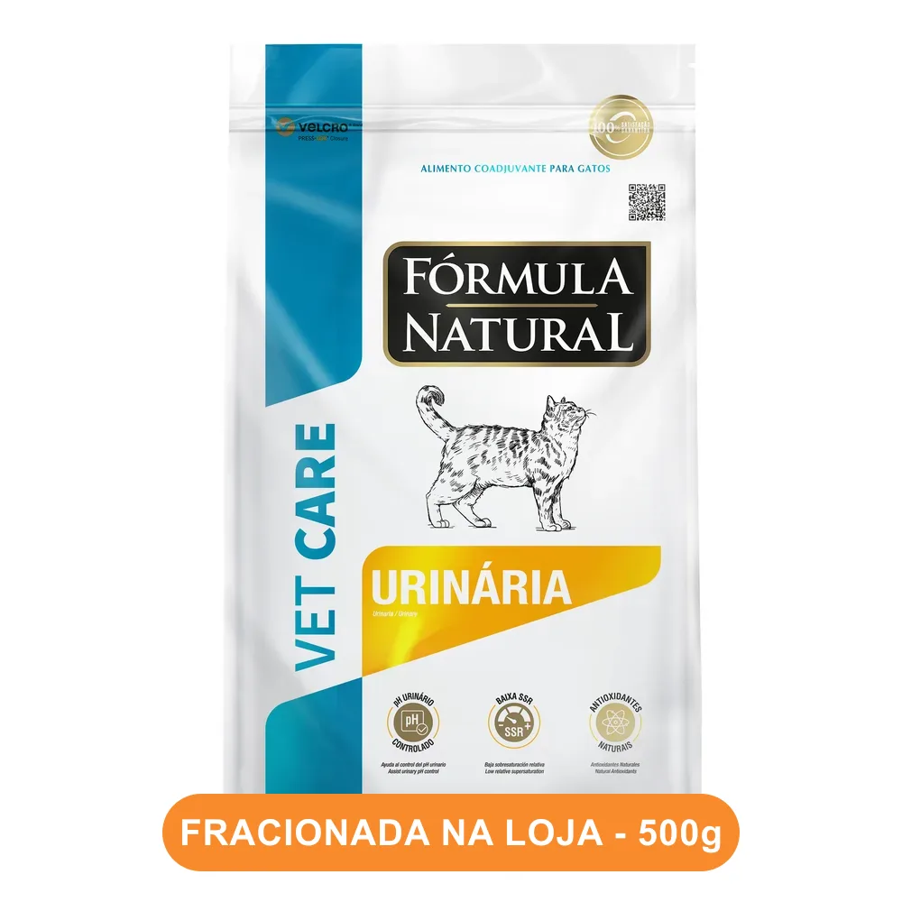 Ração Fórmula Natural Vet Care Urinária Gatos Fracionada 500g