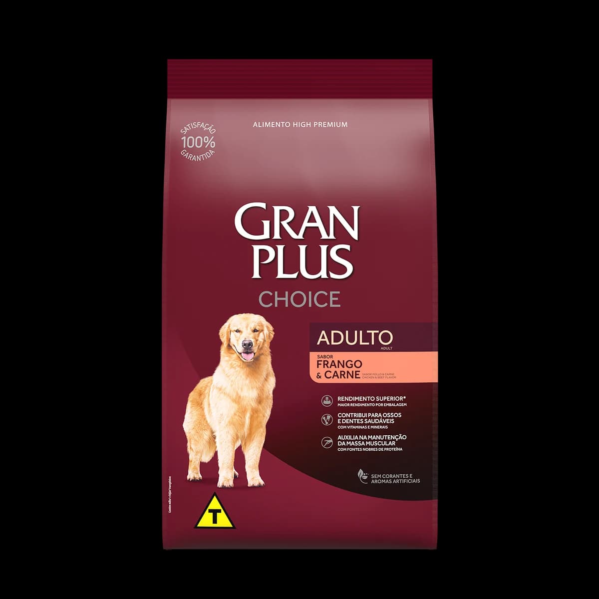 Ração GranPlus Choice Cães Adultos Frango e Carne 15kg
