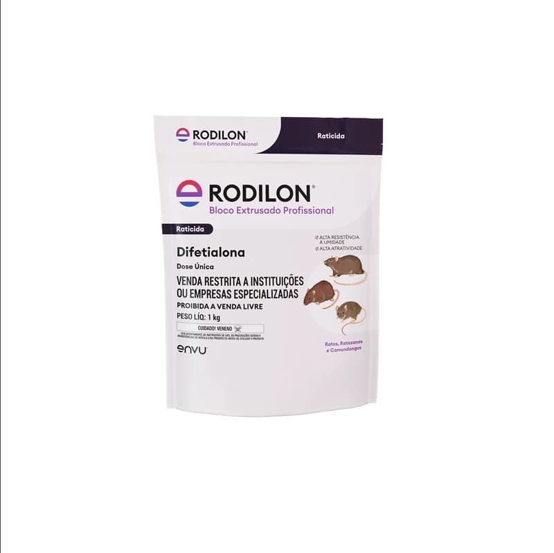 Raticida Rodilon Bloco 15g