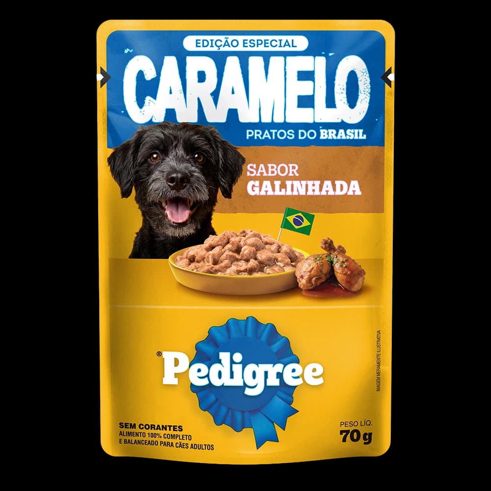 Sachê Pedigree Cães Adultos Galinhada 70g
